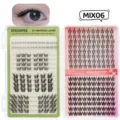 DIY segmentierte falsche Wimpern Set einzelne individuelle Wimpernverlängerung Buch - Gemischter Stil (MIX06) / MIX06
