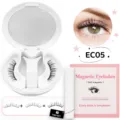 Magnetic Eyelashes Kit Glue-Free Soft Magnetic Fake Eyelashes With Applicator Case - Style EC05 (EC05)