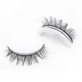 Faux cils autocollants avec applicateur blanc, volume naturel cils légers et faciles à poser. - Style Courbure Naturelle Auto-Adhésif (ZD43) / Une Paire