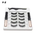 Magnetische Wimpern Set 5 Paar Falsche Wimpern 2 Eyeliner Stifte Variante Y-2 - Y-2