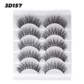 3D künstliche Wimpern 5 Paar natürliche Volumen falsche Wimpern Make-up Beauty Werkzeug - 5 Paare 3D157
