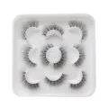 Flauschige Büschel künstliche Wimpern Set, natürliches dickes Volumen für Augen-Make-up. - Wispy Voluminöser Stil (DSD24)