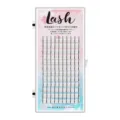 Künstliche Feen Wimpern einzelne Wimpernverlängerung natürlicher Look Volumen Make-up - Fee 12MM / Weiße Box 12 Reihen