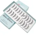 Handgemachte künstliche Wimpern 10 Paar gemischt natürlicher Schwung Make-up Set leicht - Natürlicher Dicker Stil (W031)