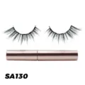 Magnetische künstliche Wimpern Set mit natürlichem Look und Eyeliner Tube Artikel SA130 - Eleganter Lockiger Stil (SA130)