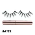 Magnetische Künstliche Wimpern SA132 Roségold Tube Set Natürliche Wiederverwendbare Wimpern - Simulierter Dichter Stil (SA132)