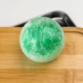 Bola antiestrés hielo aplastado verde juguete de descompresión rebote lento sensorial juguete - Verde claro