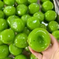 Green stress relief squishy toy decompression ball tactile sensory fidget toy for fun. - Kiwi Smoothie / 1 Piece/Pack (6cm) / Kiwi Green
