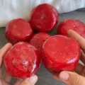 Red watermelon squishy toy stress relief fidget tactile sensory hand toy for kids and adults - Watermelon Slush / 1 Piece/Pack (6cm) / Watermelon red