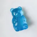 Blue transparent cute bear squeeze toy, slow rising stress relief toy for kids adults - OPP Bag / Blue Bear