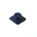 Donkerblauwe zelfklevende wandhaak, boorvrije kunststof ophanghaak voor huis en keuken. - Blauw