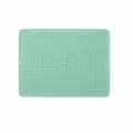 Siliconen afdruipmat voor keuken servies afdruiprek hittebestendige antislip mat groot - Grote droogmat Noords groen 58*45 cm