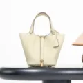 Premium leather bucket bag in light yellow, elegant designer handbag for women daily wear. - 18*13*13 cm / Milton Yellow with Gold Buckle