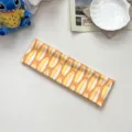 Yellow surfboard print wide hair band, trendy summer beach fashion headband for women. - 4# Orange Surfboard Headband