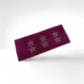 Purple rhinestone wide headband, double row star elastic hair accessory for street style. - 9# Dark Purple