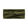 Army Green Twist Headband Stretch Yoga Sport Hair Band Sweat Absorbing Women Headwear - Army Green