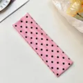 Pink polka dot yoga headband elastic hair band fitness sweat absorbent sports hair accessories - 13#Rose Pink