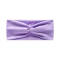 Purple yoga headband elastic anti-slip wide hair band fitness running sweat headband sport - Lavender Purple