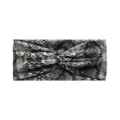 Snakeskin print wide headband for women, elastic non-slip sweat-absorbing yoga sports hair band. - Snake Print