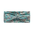 Boho floral yoga headband for women, elastic stretch sweat-wicking workout hair band. - #29