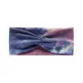 Boho tie-dye twist headband for women, stretchy and anti-slip athletic hair band. - #36