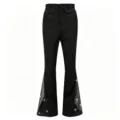 Pantalon patte d'eph rétro disco 70s pour homme avec bas en maille scintillante. - S / Bas / Pantalon à Pattes d'Eph à Paillettes
