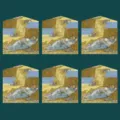 Vintage Van Gogh Kunst Gemälde Briefumschlag und Briefpapier Set, romantisches Retro Design. - Mittagsschlaf-Umschläge - 6er Set