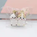 Cute cat couple magnetic keychain pvc doll kitten keyring bag car pendant variant item - Meow Star / Individual OPP Bag Packing