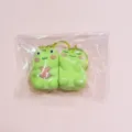 Cute magnetic frog couple keychain pvc soft rubber cartoon key ring pendant gift cute - Frog Couple / OPP Packaging