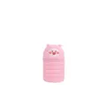 Cute pink silicone telescopic pencil case cartoon student stationery storage pouch holder - Peach Telescopic Pencil Case / Pink