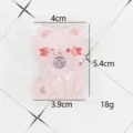 Jedes süsses rosa Cartoon Katze Fidget Spinner Spielzeug mit Saugnapf, 4x5.4cm Grösse, 18g leicht. - Katze / Rosa