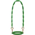 Cinturino per borraccia in silicone verde manico a fiore sport all'aperto accessorio corda - Anello per Tazza + Cinturino / Verde scuro