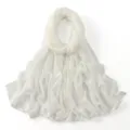 Écharpe longue unie en viscose pour femme, châle doux, léger et respirant pour le quotidien. - 2#