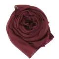 Solid color women jersey hijab breathable soft lightweight scarf burgundy variant for summer - Deep Burgundy