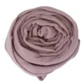 Women Stretchy Breathable Solid Color Modal Jersey Scarf Hijab Mauve Variant Size - Dusty Pink