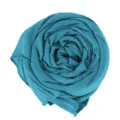 Solid color stretch cotton women scarf breathable jersey hijab spring summer fashion accessory - Light Aqua Green