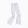 White Modal Cotton Ice Sleeves Unisex Outdoor Cycling UV Protection Sun Sleeves Pair - Snow White