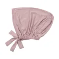 Berretto chemio modale regolabile foulard da legare tinta unita copricapo traspirante donna - Taglia unica / 25# Rosa pesca chiaro