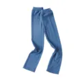 Blue modal cotton ice sleeves for outdoor cycling, sun protection and cooling arm guards. - Indigo Blue