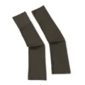 Damen Modal Sonnenschutz Armstulpen Dunkelgrau Elastische UV Schutz Ärmel Paar Neu - Einheitsgröße / Kaffee