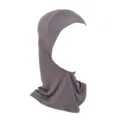 Grey modal women under scarf hijab one-piece inner cap breathable elastic hijab - Dark Grey (7#)