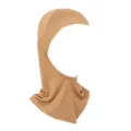 Modal Women Under Scarf Hijab Stretch Cotton Cap Solid Color Muslim Headwear Khaki - Camel