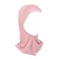 Pink modal women under scarf hijab stretch breathable Muslim cap neck cover product variant - Skin Pink