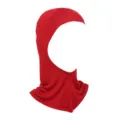 Red Modal Muslim Hijab Inner Cap Women Under Scarf Head Cover Breathable Stretchable - 19# Burgundy