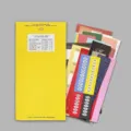 Bunte Haftnotizen und Register-Index-Aufkleber fur Tagebuch, Schreibwaren und Buro-Organisation. - Warmtöne Index-Register-Kollektion (FLP.703-075145W-042)