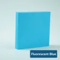 Foglietti adesivi quadrati blu fluorescente carta memo spessa per ufficio scuola - Blu scuro