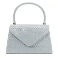 Silver rhinestone evening bag, elegant sparkly handbag for wedding, party, and formal dress. - 22*7*23.5 cm / Silver
