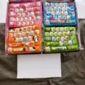 Cute 26-key PU stress relief keyboard squishy toy set, fun sensory fidget toy for gifts. - Green