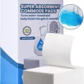 Tamponi assorbenti per toilette portatili, variante super gelificante, set da 120. - Modello per adulti (120 cuscinetti assorbenti per confezione)