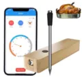 Wireless Bluetooth Meat Thermometer for Cooking BBQ Oven Kitchen Smart Food Probe Tool - Single Needle